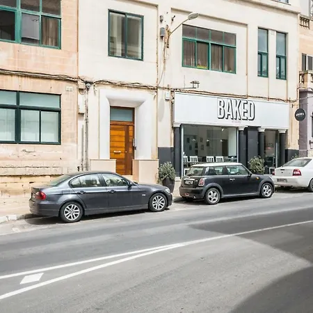Appartamento Entire In Gzira, Sleep 4, 5 Min To The Sea Ta Xbiex